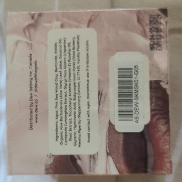 Dew of the Gods Claydate Hya-Activated Pink Mud Mask - Picture 5 of 5